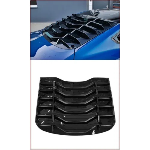 GRIGLIA COPRILUNOTTO PER FORD MUSTANG 2024 - 2026 NERO LUCIDO