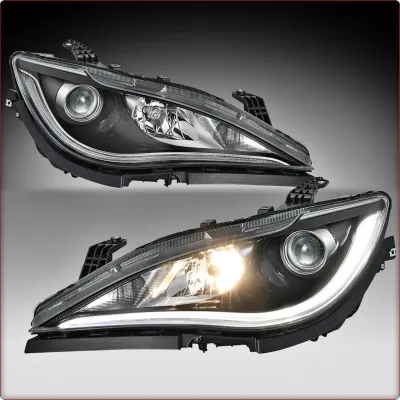 2x HEADLIGHTS FOR CHRYSLER PACIFICA 2017 - 2020 XENON + LED DRL