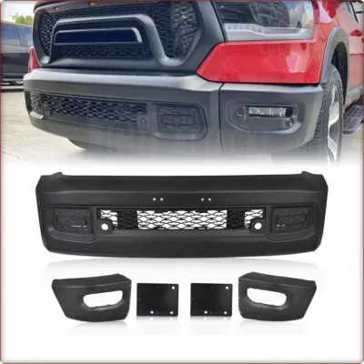 PARAURTI ANTERIORE PER RAM 1500 DT 2019 - 2025 HEAVY DUTY NERO OPACO