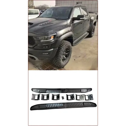 2x RUNNING BOARDS FOR DODGE RAM 1500 DT 2019 - 2024 TRX STYLE