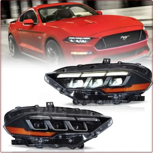 2x SCHEINWERFER FÜR FORD MUSTANG 2018 - 2023 S650 STIL / FULL LED / EU
