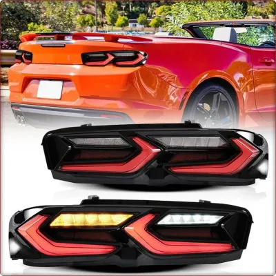 2X LAMPY TYLNE DO CHEVROLET CAMARO 2019 - 2024 C8 STYL LED / EU