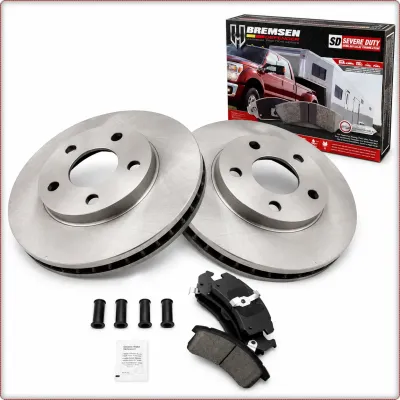 2X DISCHI E PASTIGLIE FRENO ANTERIORI PER CHEVROLET CAMARO FIREBIRD 1994 - 1997