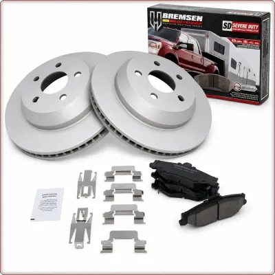 2X DISCHI E PASTIGLIE FRENO POSTERIORI PER CHEVROLET CAMARO / PONTIAC FIREBIRD 1...