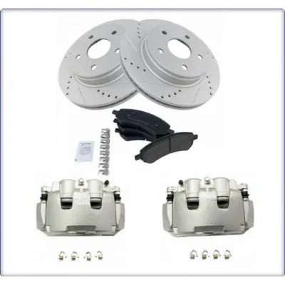 DISCHI, PASTIGLIE E PINZE FRENO ANTERIORI PER DODGE RAM 1500 2009 - 2019