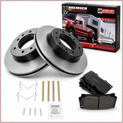 2X DISCHI FRENO + PASTIGLIE FRENO ANTERIORI PER HUMMER H3 H3T 2005 - 2010