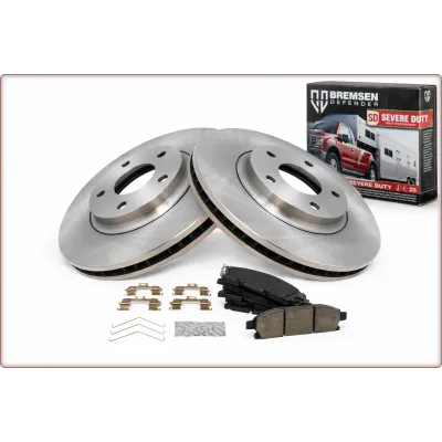 2X DISCHI FRENO + PASTIGLIE FRENO ANTERIORI PER NISSAN QUEST 2011 - 2017