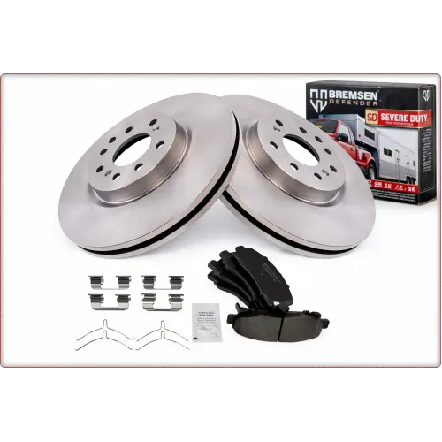 2x DISQUES DE FREIN + PLAQUETTES DE FREIN AVANT POUR HONDA RIDGELINE 2006 - 2014