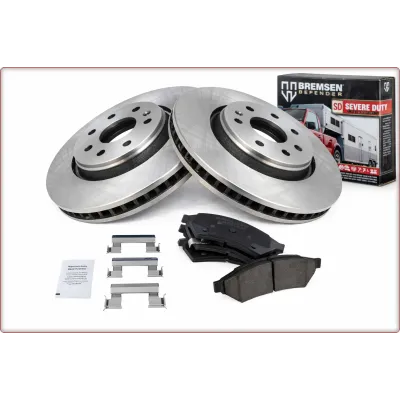 2X DISCHI FRENO + PASTIGLIE FRENO ANTERIORI PER CHEVROLET UPLANDER PONTIAC MONTA...