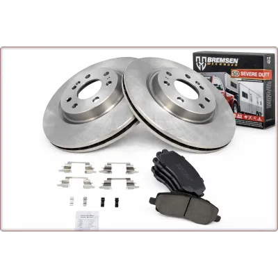2X DISCHI FRENO + PASTIGLIE FRENO ANTERIORI PER DODGE AVENGER CHRYSLER SEBRING 2...