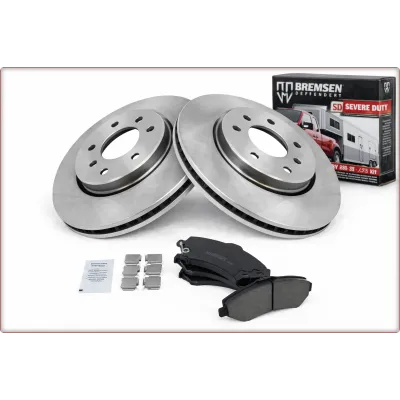 2X DISCHI FRENO + PASTIGLIE FRENO ANTERIORI PER JEEP CHEROKEE DODGE NITRO 2007 -...