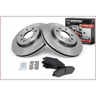2X DISCHI FRENO + PASTIGLIE FRENO ANTERIORI PER JEEP WRANGLER JK 2007 - 2017