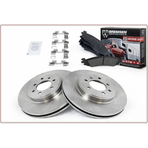 2x BREMSSCHEIBEN + BREMSKLÖTZE VORNE FÜR FORD EXPLORER MERCURY MOUNTAINEER 2006 -