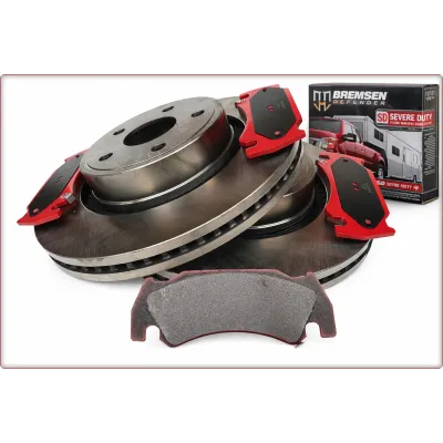 2X DISCHI FRENO + PASTIGLIE FRENO ANTERIORI PER DODGE RAM 1500 2004 - 2006 SRT-1...