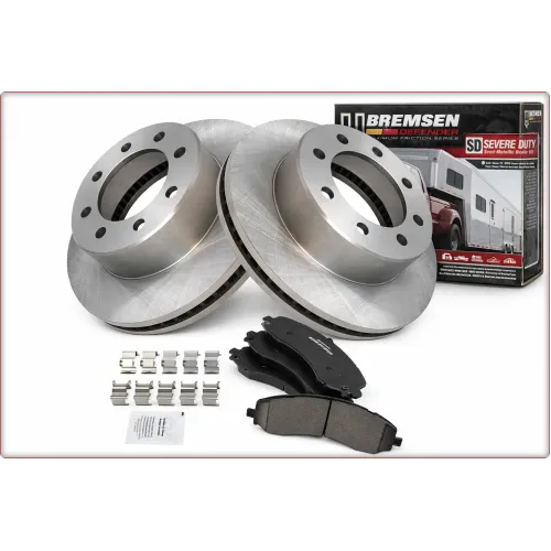 2x DISQUES DE FREIN + PLAQUETTES DE FREIN AVANT POUR DODGE RAM 2500 3500 2009