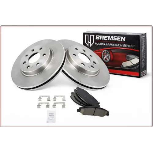 2x BREMSSCHEIBEN + BREMSKLÖTZE VORNE FÜR CADILLAC CTS 2008 - 2014 316mm