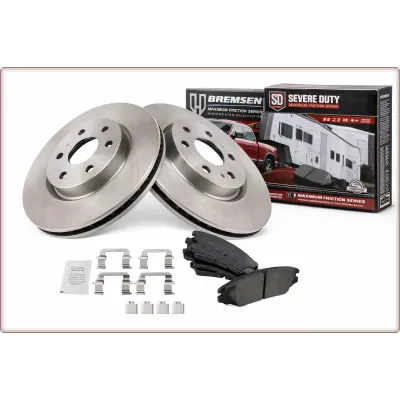 2X DISCHI FRENO + PASTIGLIE FRENO ANTERIORI PER CHEVROLET CAMARO BUICK LACROSSE ...