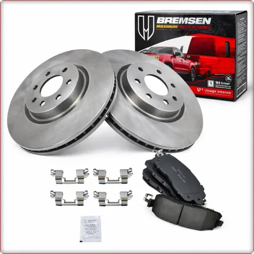 2X TARCZE HAMULCOWE + KLOCKI HAMULCOWE NA PRZÓD DO NISSAN ALTIMA 2013 - 2014