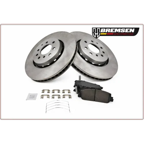 2x BREMSSCHEIBEN + BREMSKLÖTZE VORNE FÜR ACURA RDX 2013 - 2018