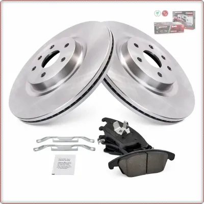 2X DISCHI FRENO + PASTIGLIE FRENO ANTERIORI PER FORD FUSION LINCOLN MKZ 2013 - 2...