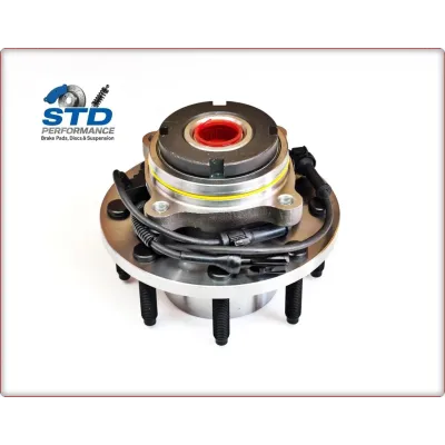 WHEEL HUB WITH BEARING FRONT FOR FORD F-250 F-350 SUPER DUTY 1999 - 2004 4WD