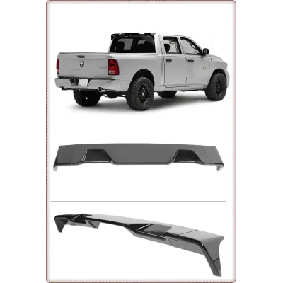 SPOILER POSTERIORE PER DODGE RAM 1500 2013 - 2025 / TÜV NERO LUCIDO