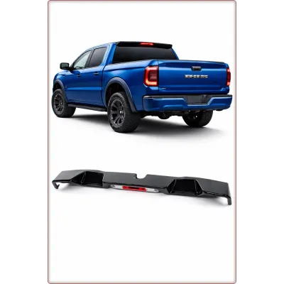 HECKSPOILER / DACHSPOILER FÜR RAM 1500 2019 - 2025 / TÜV SCHWARZ GLÄNZEND