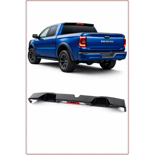 HECKSPOILER / DACHSPOILER FÜR RAM 1500 2019 - 2025 / TÜV SCHWARZ GLÄNZEND