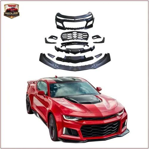 PARAURTI ANTERIORE COMPLETO PER CHEVROLET CAMARO 2016 - 2018 STILE ZL1 / TÜV
