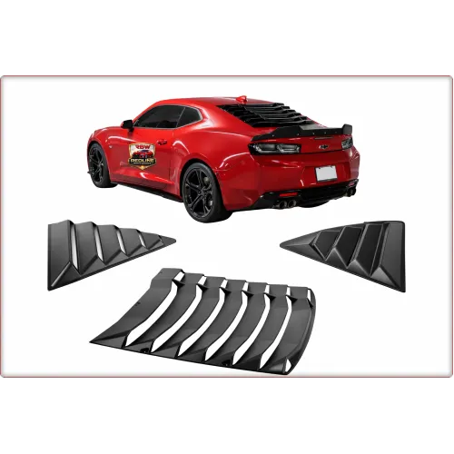 GRIGLIA COPRILUNOTTO E COPERTURA FINESTRINO LATERALE PER CHEVROLET CAMARO 2016 - 2023