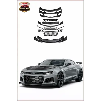 PARAURTI ANTERIORE COMPLETO PER CHEVROLET CAMARO SS RS 2019 - 2024 STILE ZL1 / T...
