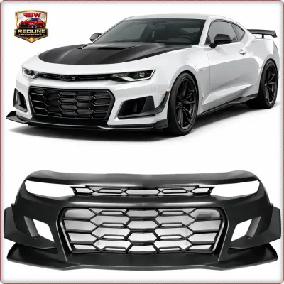 PARAURTI ANTERIORE COMPLETO PER CHEVROLET CAMARO SS RS 2019 - 2024 1LE STILE