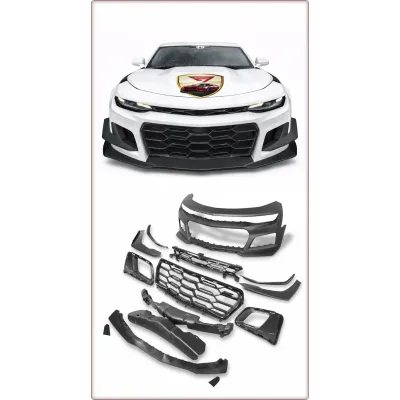 PARAURTI ANTERIORE COMPLETO PER CHEVROLET CAMARO LT LS 2019 - 2023 1LE STILE / T...