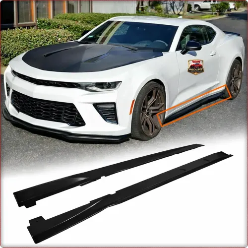 MINIGONNE LATERALI PER CHEVROLET CAMARO 2016 - 2023 / TÜV
