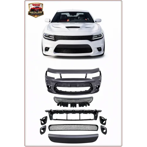 KOMPLETNY ZDERZAK PRZEDNI DO DODGE CHARGER 2015 - 2023 SRT8 STYL / TÜV