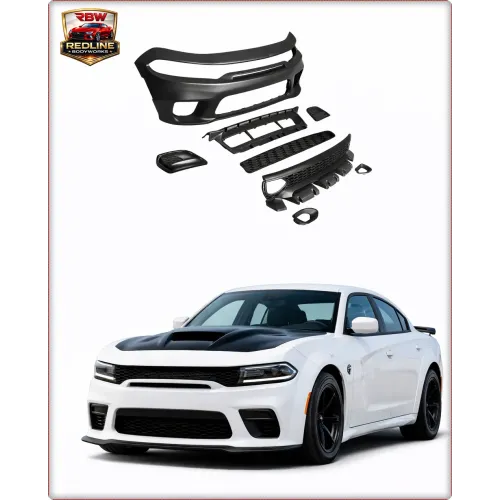 KOMPLETNY ZDERZAK PRZEDNI DO DODGE CHARGER 2015 - 2023 SRT 2021+ STYL / TÜV