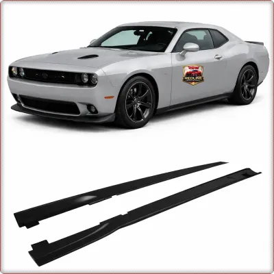 NAKŁADKI PROGÓW DO DODGE CHALLENGER 2015 - 2023 V2 STYL TUNING / TÜV