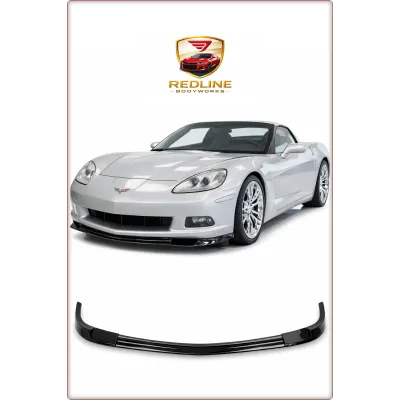 SPOILER ANTERIORE PER CHEVROLET CORVETTE C6 2005 - 2013 LUCIDO