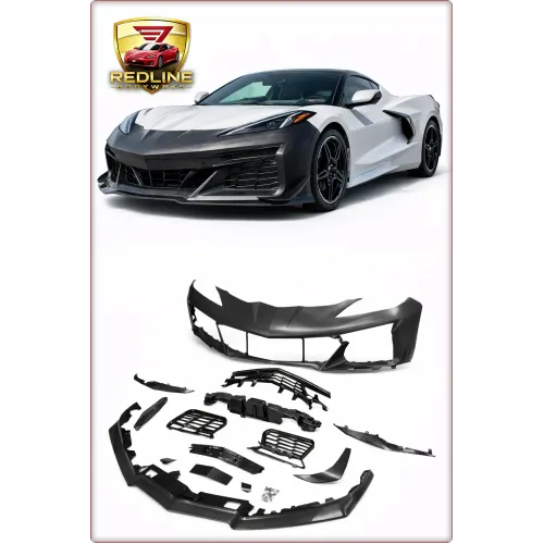 PARAURTI ANTERIORE COMPLETO PER FORD CHEVROLET CORVETTE 2020 - 2026 Z06 STILE