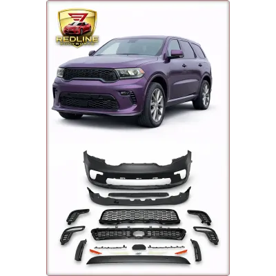PARAURTI ANTERIORE COMPLETO PER DODGE DURANGO 2014 - 2026 2021+ STILE SRT HELLCA...