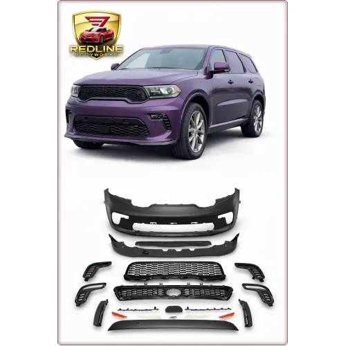 PARAURTI ANTERIORE COMPLETO PER DODGE DURANGO 2014 - 2026 2021+ STILE SRT HELLCAT
