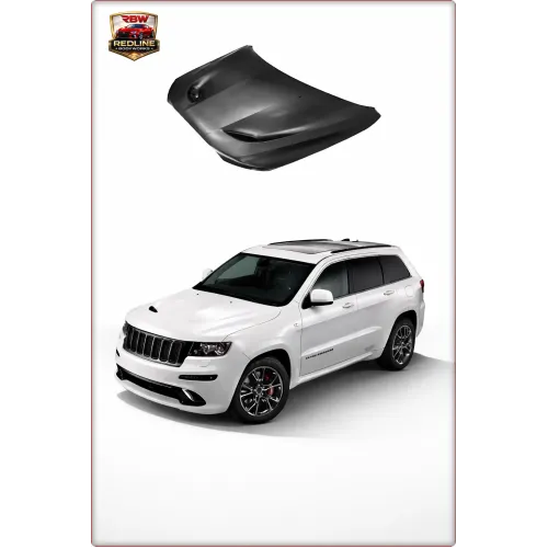 COFANO IN ALLUMINIO PER JEEP GRAND CHEROKEE 2014 - 2021 TRACKHAWK SRT STILE