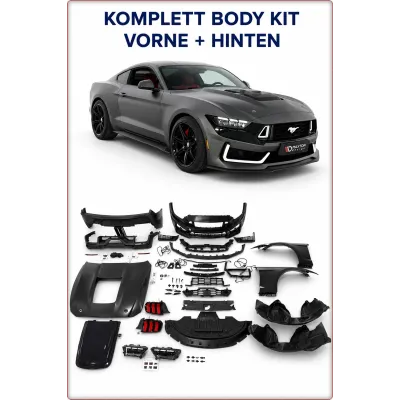 BODY KIT COMPLETO CON ILLUMINAZIONE PER FORD MUSTANG 2015 - 2017 DARK HORSE