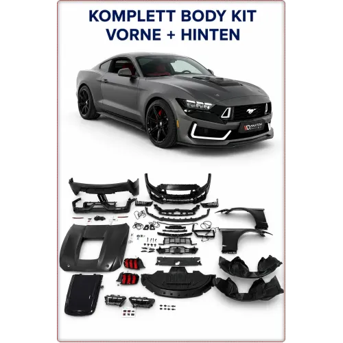 BODY KIT COMPLETO CON ILLUMINAZIONE PER FORD MUSTANG 2015 - 2017 DARK HORSE