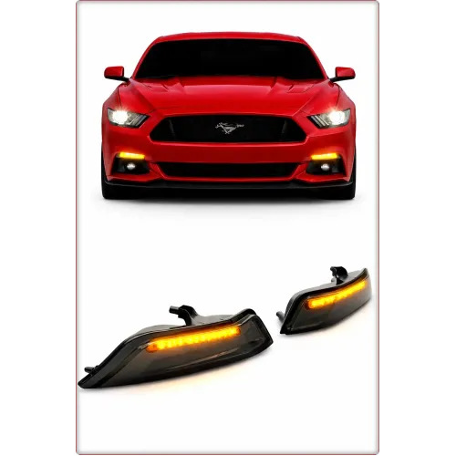 2X FEUX DE JOUR - LED DRL POUR FORD MUSTANG 2015 - 2017