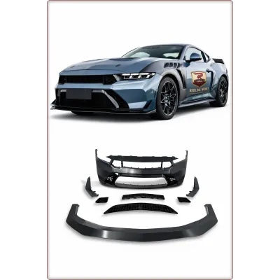 PARAURTI ANTERIORE COMPLETO CON LED PER FORD MUSTANG 2023 - 2026 GDT STILE