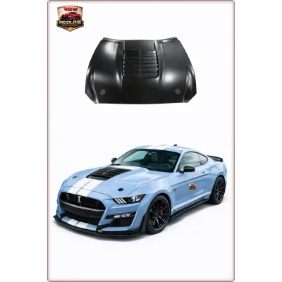 COFANO IN ALLUMINIO PER FORD MUSTANG 2015 2016 2017 SHELBY STILE GT500