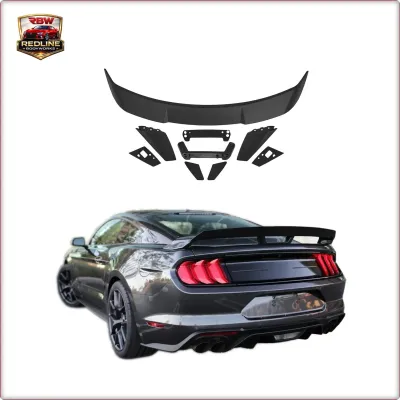 SPOILER POSTERIORE PER FORD MUSTANG 2015 - 2023 STILE GT PERFORMANCE TUNING / TÜ...
