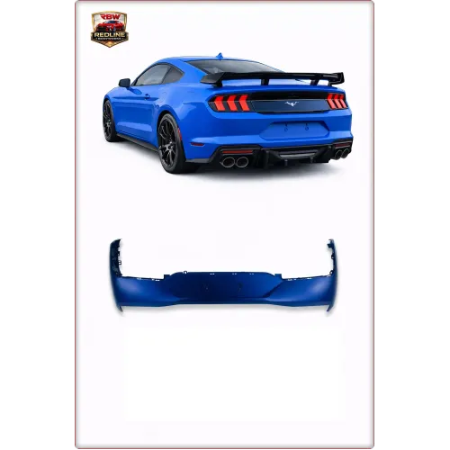 COMPLETE REAR BUMPER FOR FORD MUSTANG 2024 - 2026 DARK HORSE STYLE