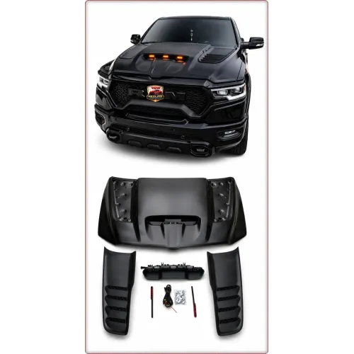 MASKA ALUMINIOWA Z LED DO RAM 1500 2019 - 2024 TRX STYL
